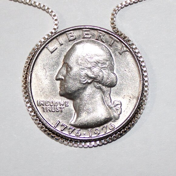 Sterling Silver Hand Print Necklace 8 Grams - Picture 4 of 7